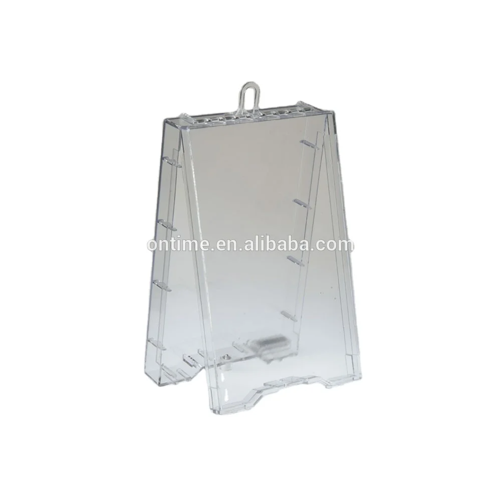 Supermarket eas dvd/cd case double dvd anti-theft security safer box ONTIME SF5022