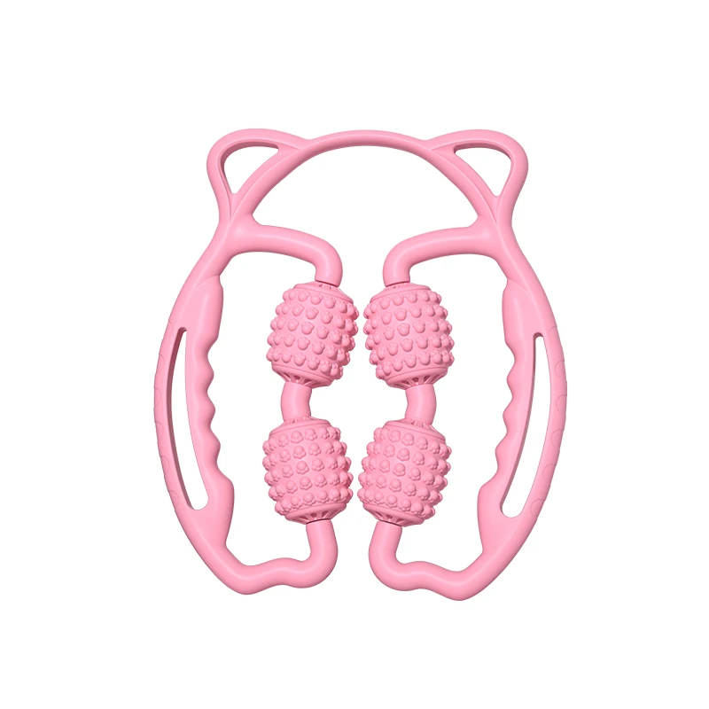 4-Wheel Massage Roller Arm Leg Neck Hand Relaxation Body Head Waist Centralized Procurement Sample Service Available