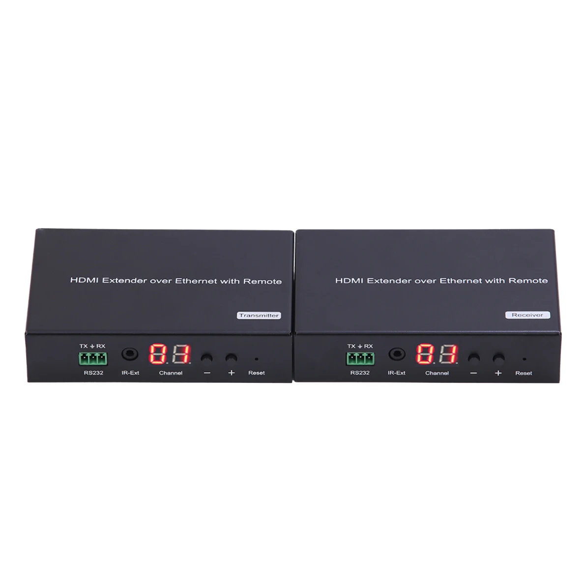 Hot Sale 120m HDMI POE Extender Over IP, Support LPCM Audio Format, Wide-band IR Control