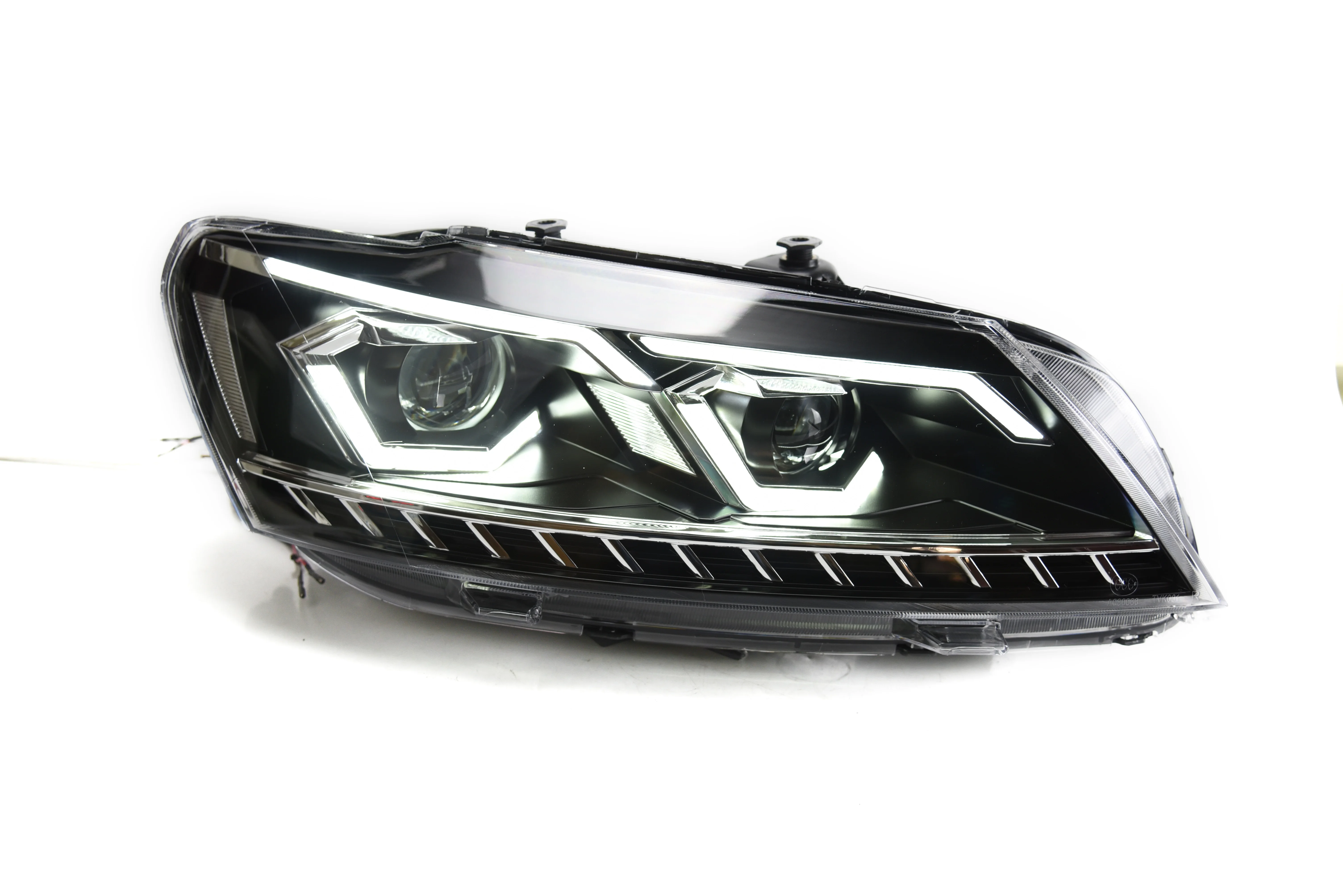 AKD автомобильный Стайлинг для VW Passat B7 2012-2015 светодиодные фары DRL Противотуманные указатели поворота ближнего света дальний свет проекционный