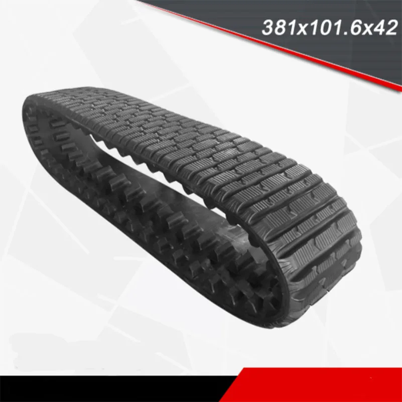 Hydraulic Small Robot Rubber Tracks with Driving Wheels New Used Condition Excavator Crane Truck Farm Construction Industries