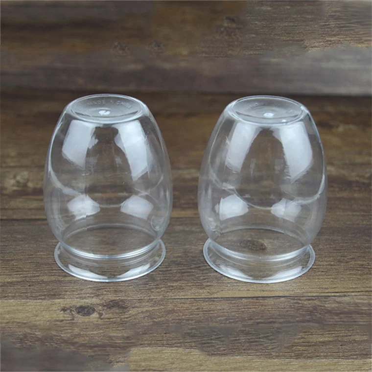 Manufacturer Eco-friendly Cups Plastic Dessert Cups for Cake Transparent China Disposable Food Package Paper Case Cups & Saucers