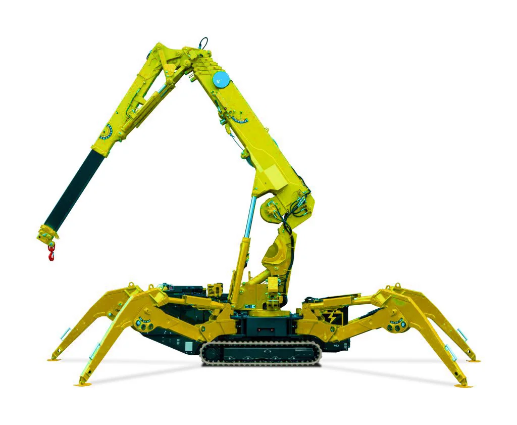 FORWARD  Super high quality track spider crane 3 ton spider crane lifting height 10m spider crane with articulating arm