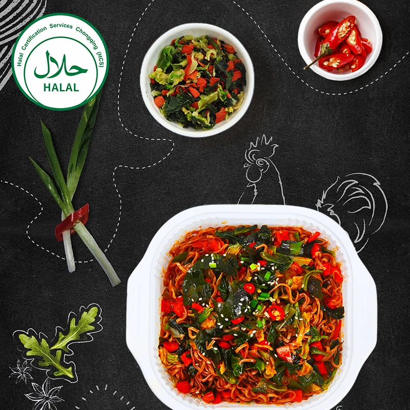 Популярная в Китае Турецкая лапша, острая Турецкая лапша, быстрая горячая пища