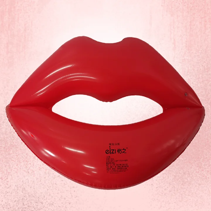 Modern Pool Float Lip Swimming Ring for Adult