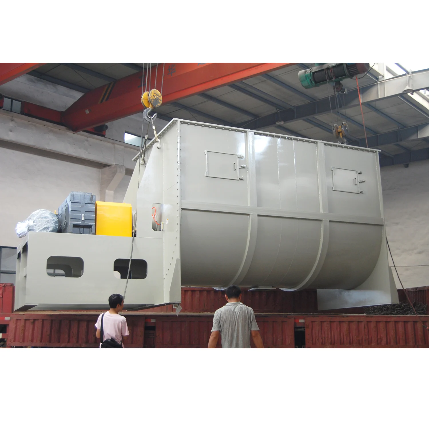 Industrial Grade Food Addivites Factory Blending Machine Customized With Low Price Horizontal Ribbon Mixer Machine