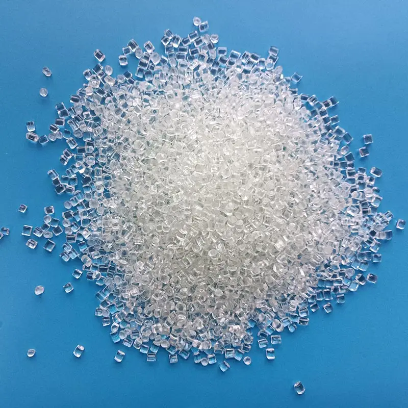 Grs Certified Semi-Matte Chemical Method for Recycling Recycled Pet Bottle Grade Chips for Cosmetic Bottles PET Resin