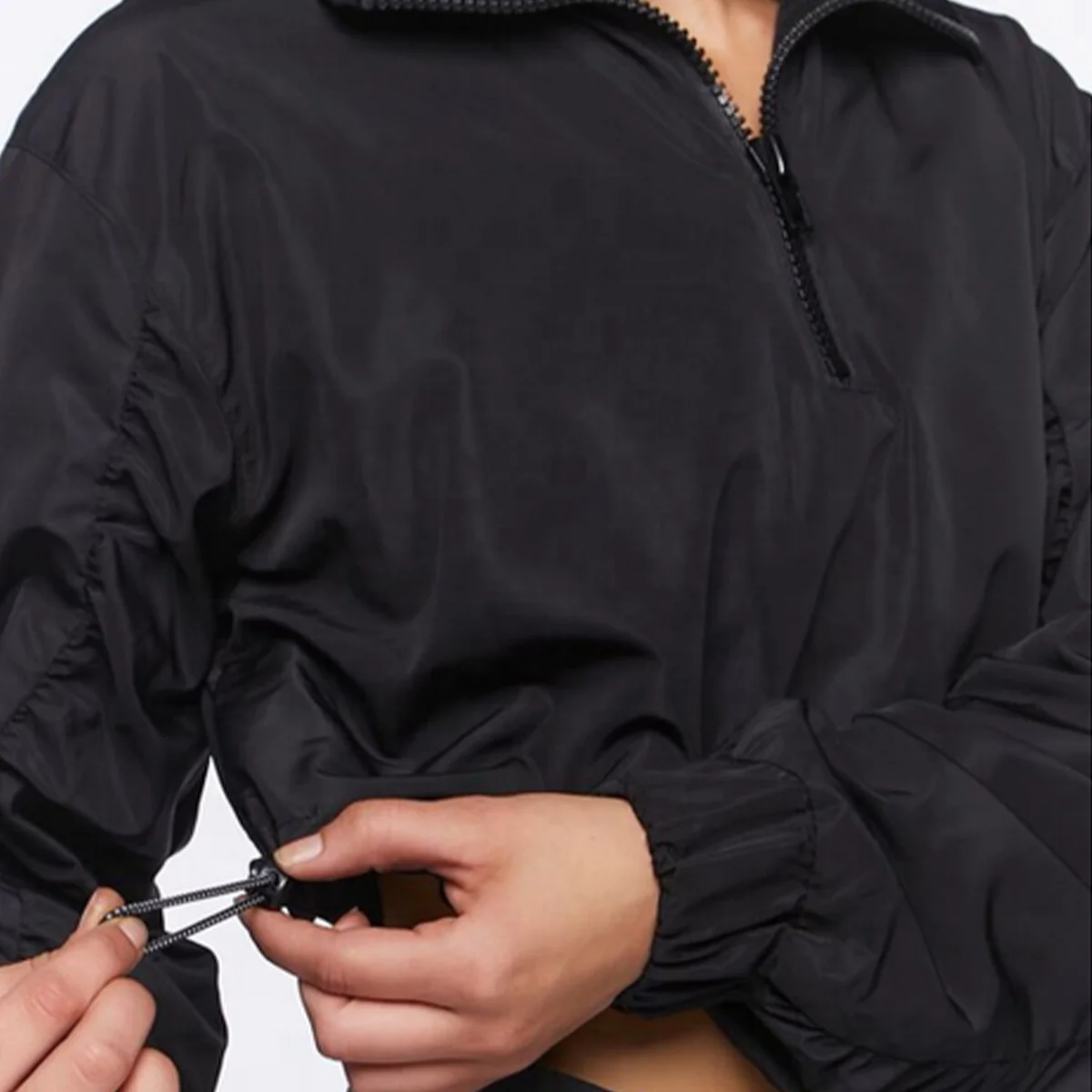 Fashion New Yoga Zipper Jacket For Women High Quality Ruched Windproof Fitness Jacket Women Thin Sport Woman Jacket