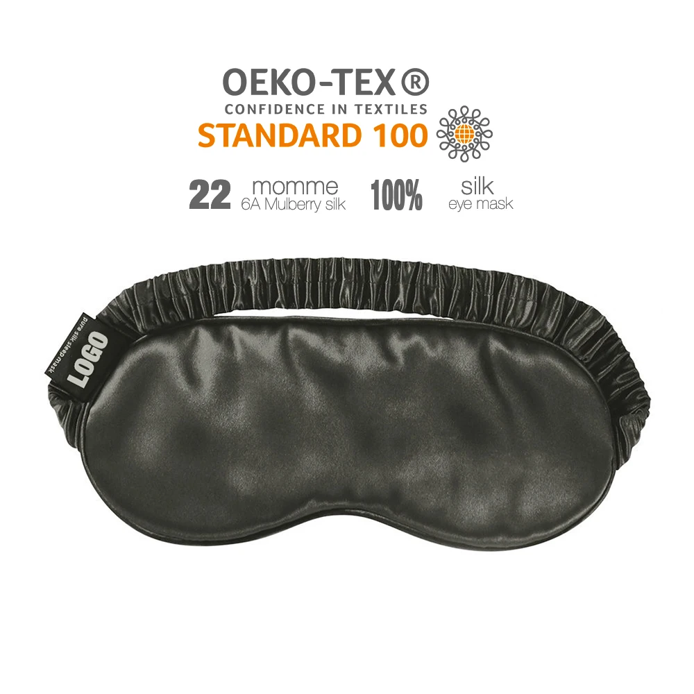 Factory Wholesale 100% Mulberry Silk 6A Grade Eye Mask Winter & Summer Eye Masks & Accessories