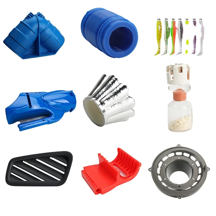 customized high precision soft fishing lure plastic mould products maker injection mold manufacturer mouldings for factory