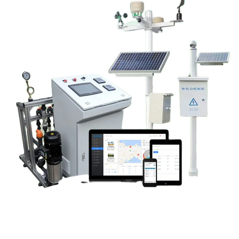 Intelligent irrigation Automatic water and fertilizer integration system Intelligent agriculture IOT cloud platform Intelligent