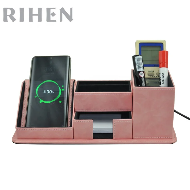 Factory direct Fast charger wireless charger desktop organizer cargador para celular inalambrico for office