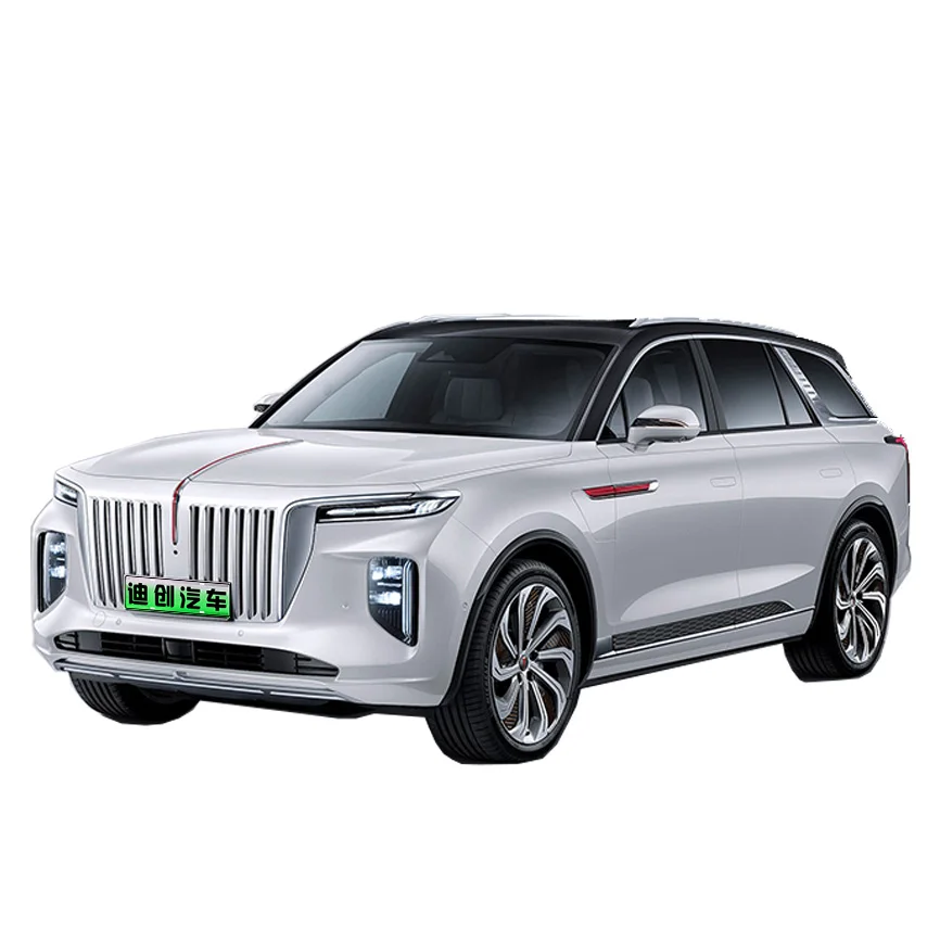 Hongqi E-HS9 660 км флагманский выпуск 4-местный большой внедорожник Премиум подержанные автомобили Dubai LED 11 Электрический кожаный Многофункциональный ACC R22