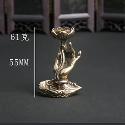 Incense Cones Burner Metal Aromatherapy Burning Waterfall Back Flow Incense Burners Arabian Oud Backflow Burner Holder