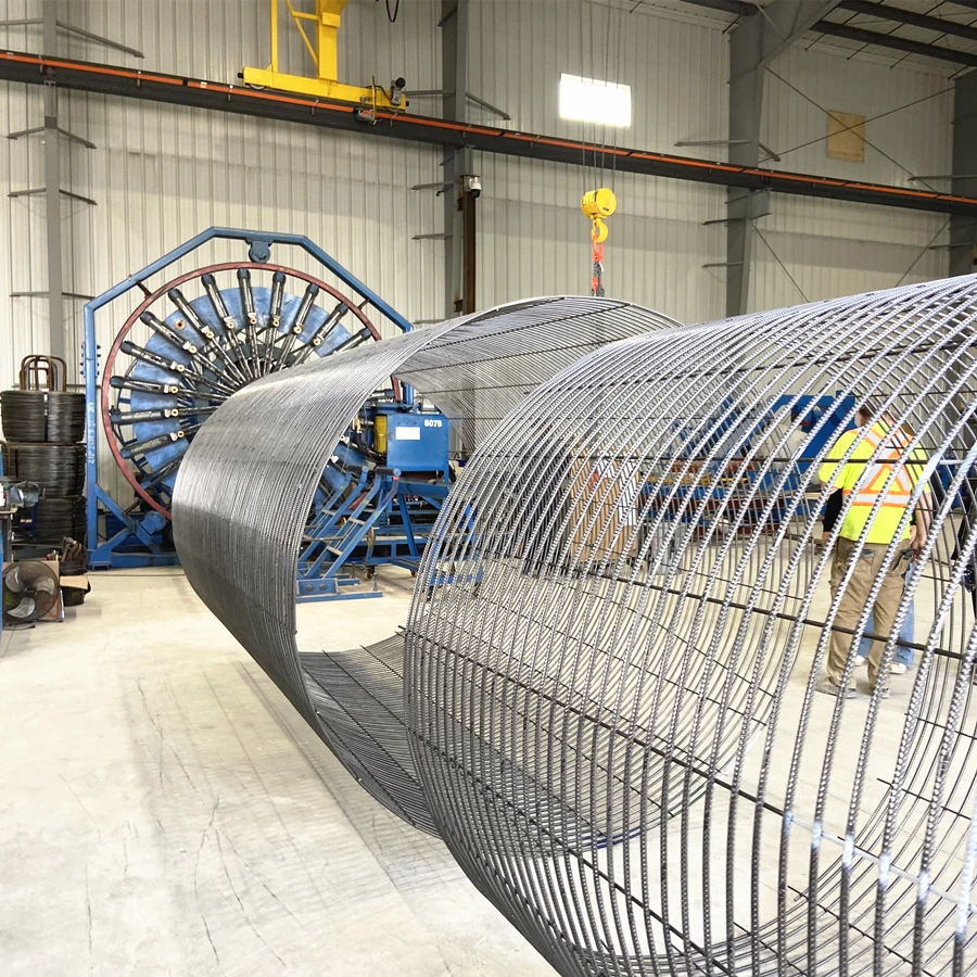 RCP RCC Reinforced Concrete Cement Pipe Steel Cage Welding Equipment