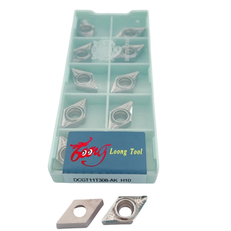 DCGT11T308-AK Carbide Insert  Aluminum Sheet Wood Lathe CNC Turning Tool for Aluminum