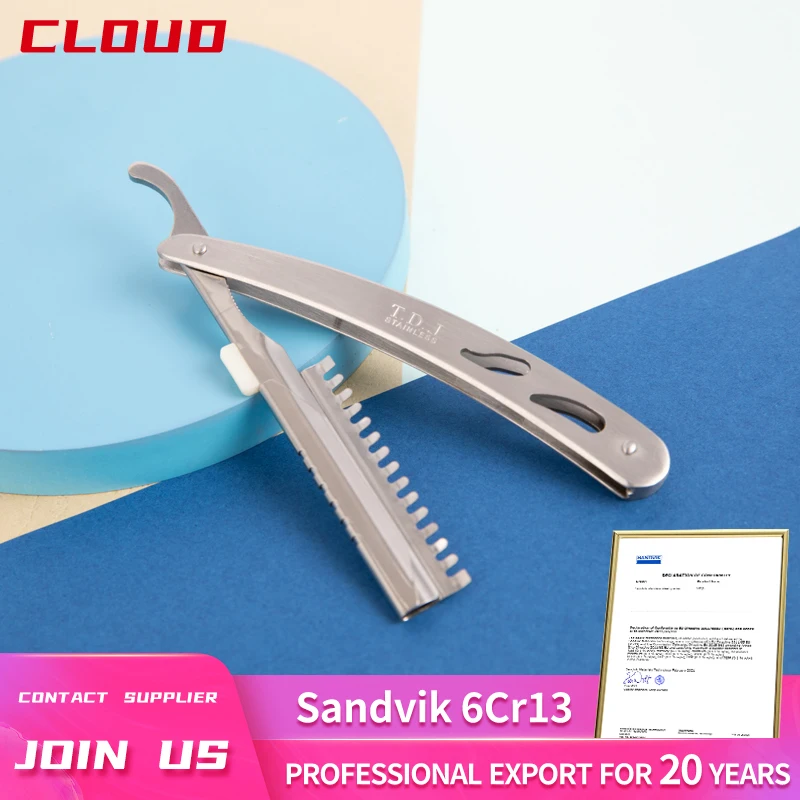 Manual Shaver Stainless Steel Disposable Folding Razor Knife