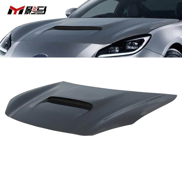 Carbon Fiber Hoods Vents For Toyota Gr86 Subaru Brz Engine Hood Bonnet  Car Decoration Facelift Upgrade Accessories