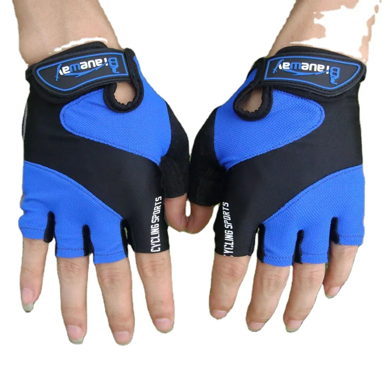 High quality  Sports Protection  Half Finger Breathable Motorcycle  Cycling Sports Gloves for adults