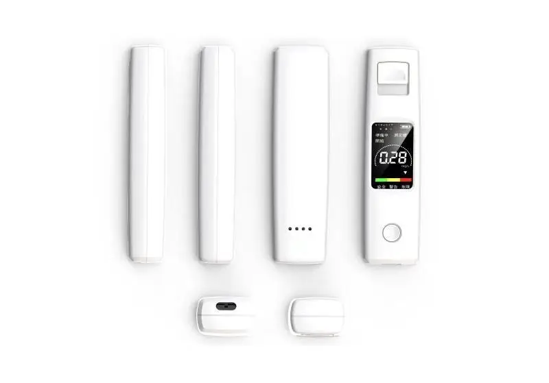 2022 Non-Contact Breath Alcohol Tester Portable alcohol checker breathalyzer with Digital LCD Screen Japanese/English version