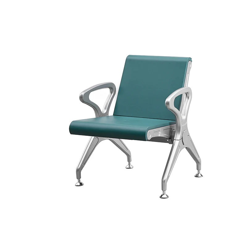FLYA Furniture Hospital Transfusion Chair Hospital Waiting Chair 3-seater With Infusion Stand Iv Chairs