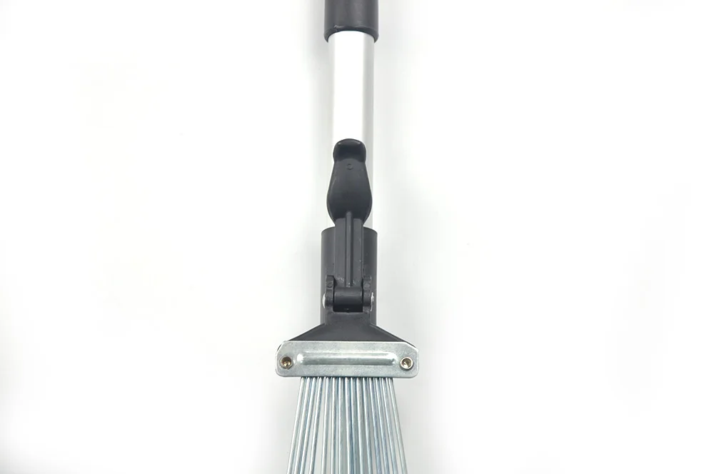 
Adjustable Aluminum Tube Handle Garden Leaf Rake Lawn Rake 