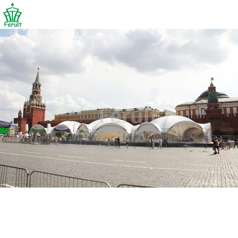 Factory Customization Easy-up Wedding Event Arch Tent Outdoor White Party Tent Steel Fabrication Tent