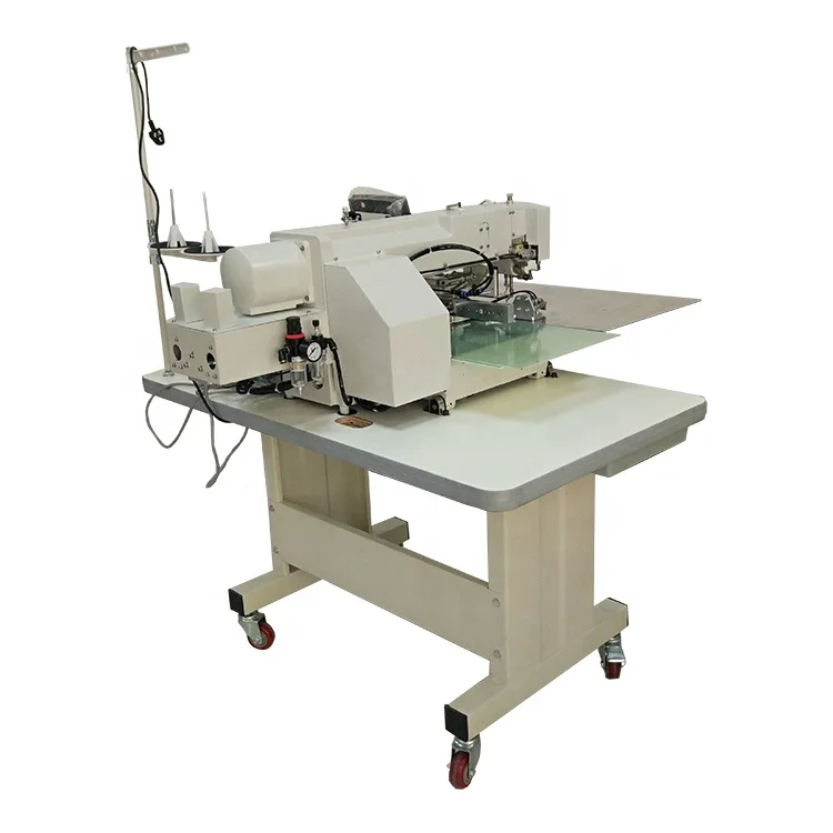 New launched products super big sewing area automatic computer pattern template sewing machine industrial