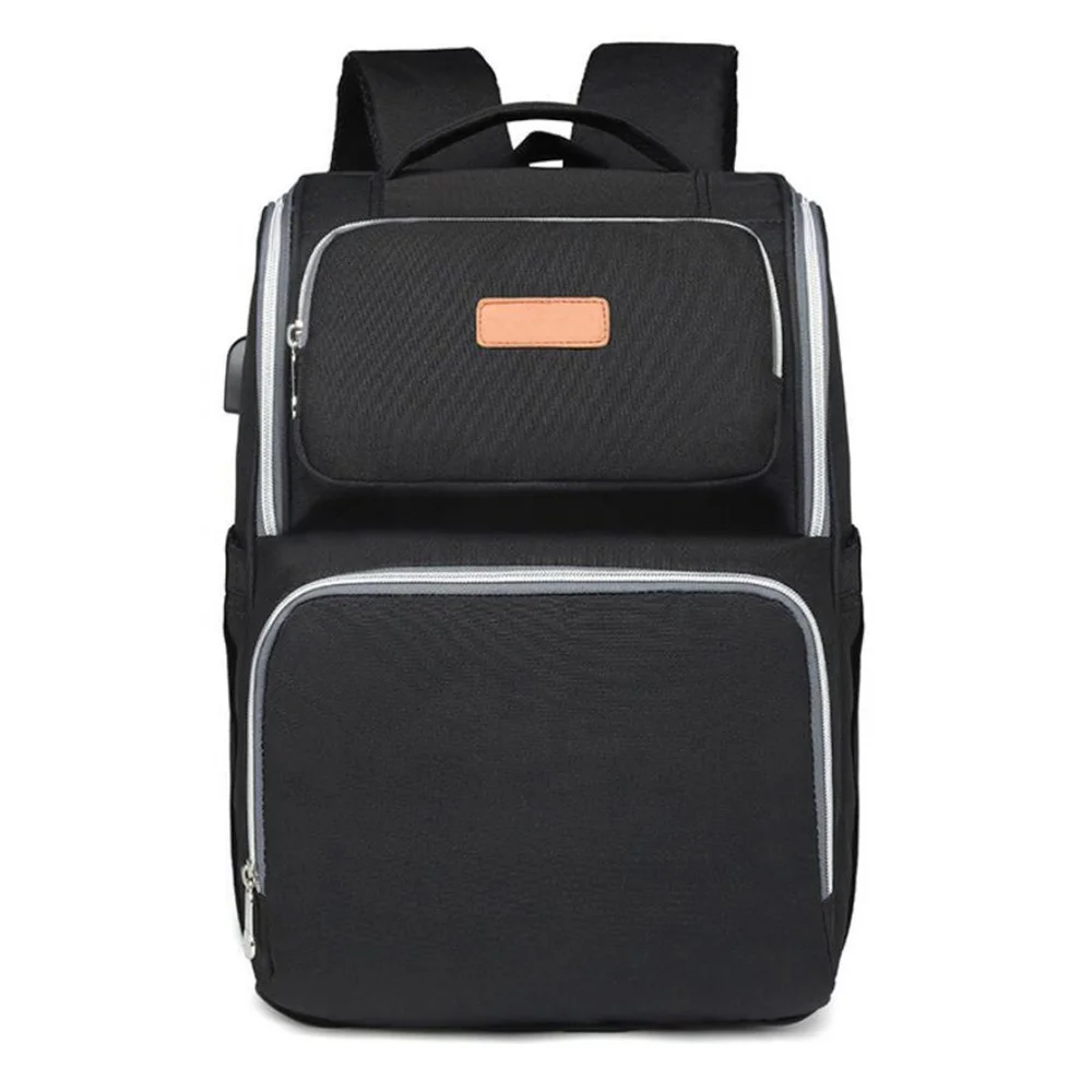 Free Sample Wholesale Custom Large Baby Diaper Bags Backpack Mommy Travel Stroller Changing Baby Mother Care Baby For Mom