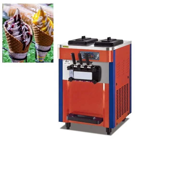26L per hour  large production high overrun commercial soft ice cream machine/batch freezer/gelato machine with CE ETL