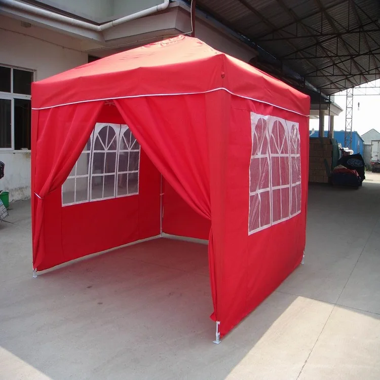 Folding gazebo for outdoor garden leisure