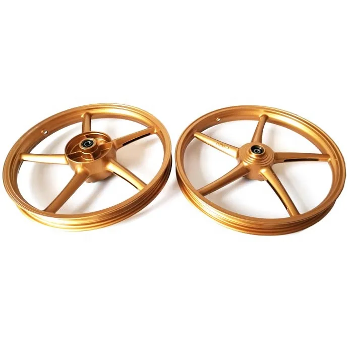 17inch 522 motorcycle wheel Y15ZR golden motorcycle aluminum alloy wheel