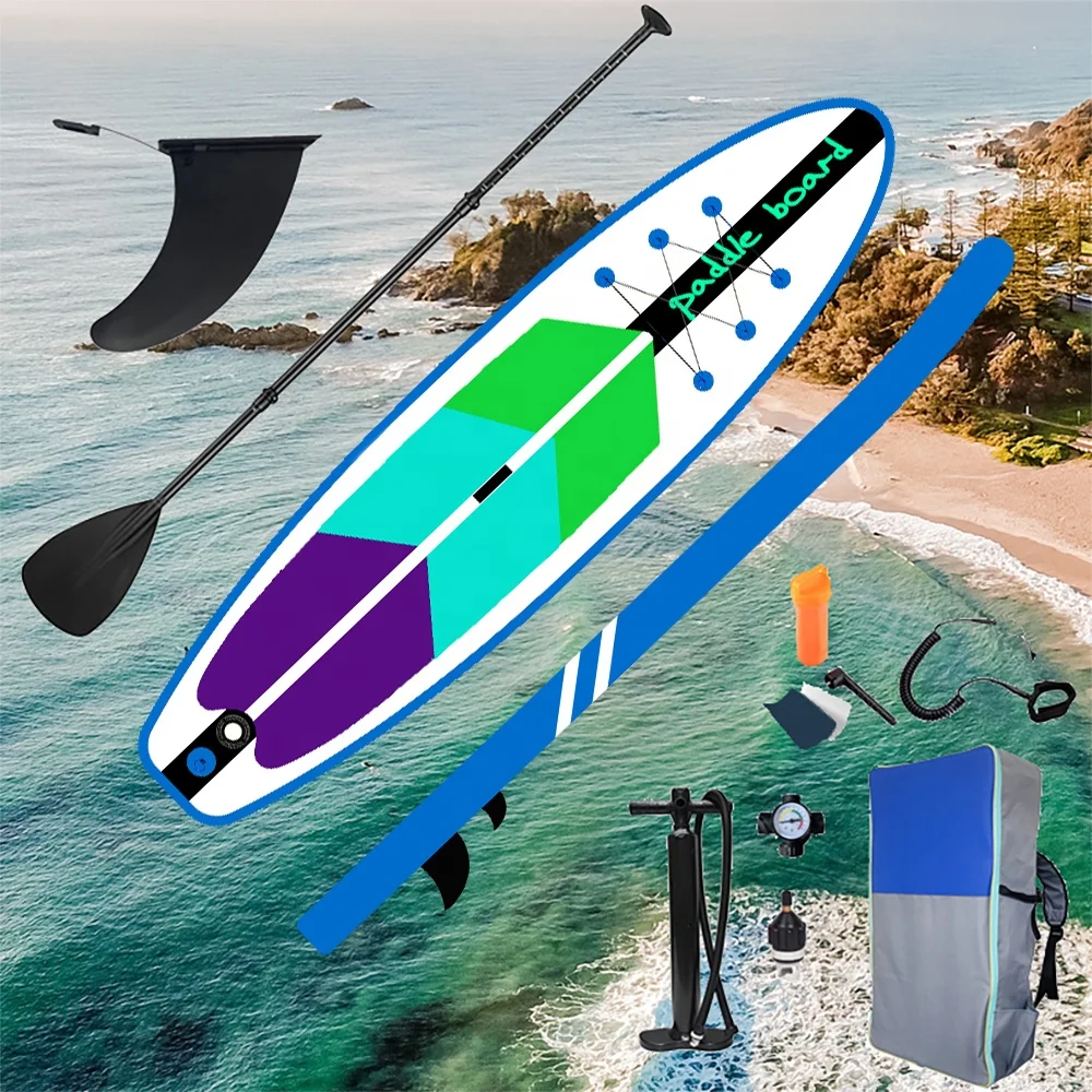 BSCI/EN Best Sale Good Price Wholesale soft waterplay surfing Inflatable sup Cheap Stand Up Paddle Race Boards for 2022