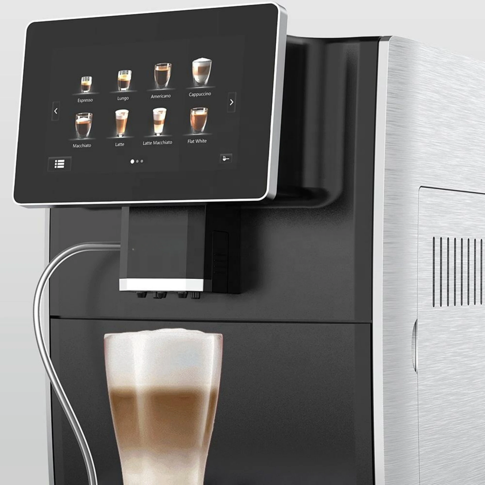 7-inch HD Touch Screen Professional Fully Automatic Espresso Coffee Maker Electric for Restaurants with Competitive Price