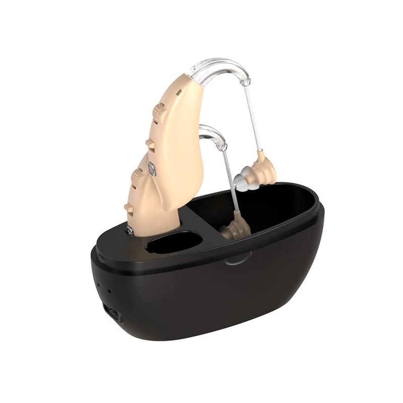 Buy mini invisible hearing aids rechargeable bte deaf hearing aid receiver for the deaf sound