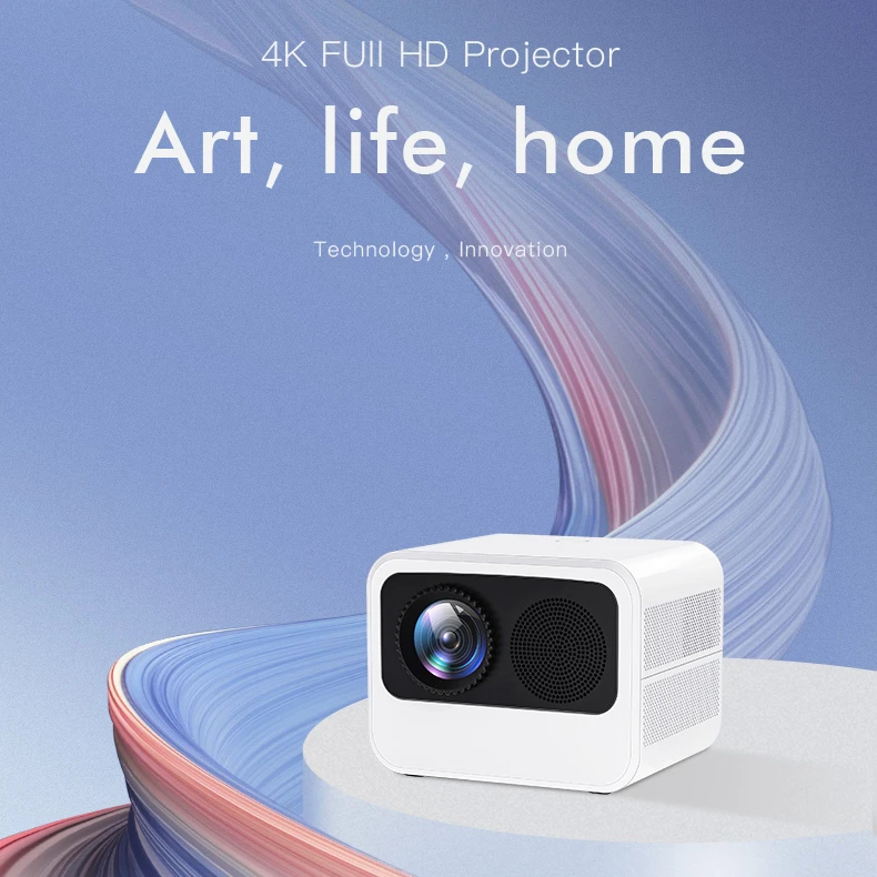 2022 New Style Led small Projector Full HD 1080p 4K Office Android 9.0 home theater Mini portable video projector