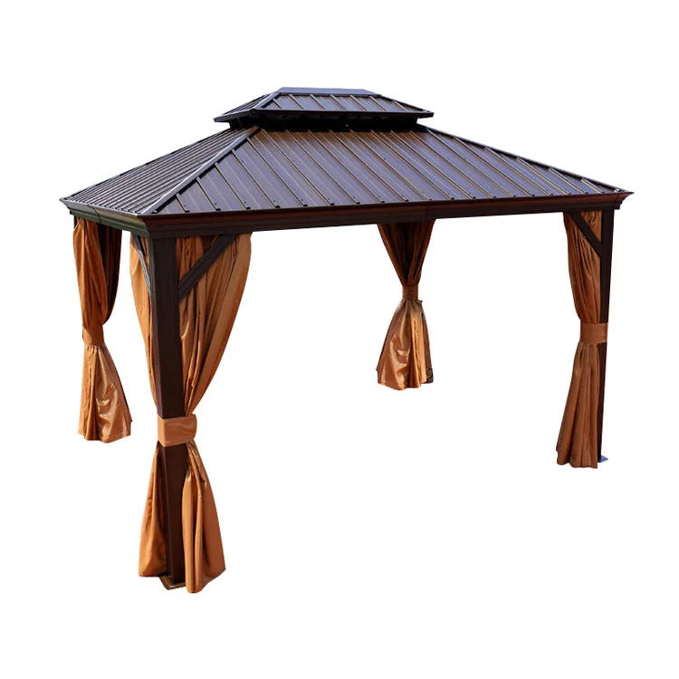 Hot Sale Customized Cheap Outdoor Gazebo Polyester Sunshade Tents Roman Tent