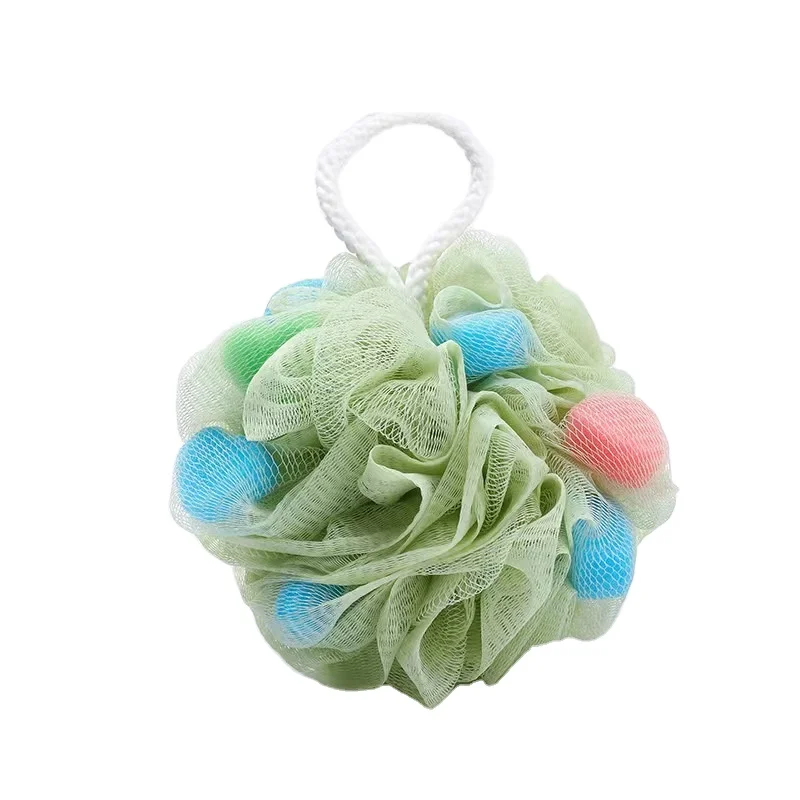Skin Care Shower Puff Soft Bath Bubble Bath Sponge Shower Loofahs Pouf Ball Nature Mesh Sponges