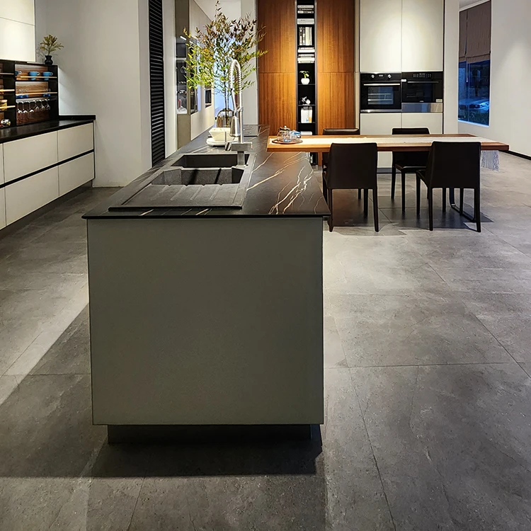 Hai bomei Cabinet modern small soft hinges lacquer furniture european style kitchen cabinet