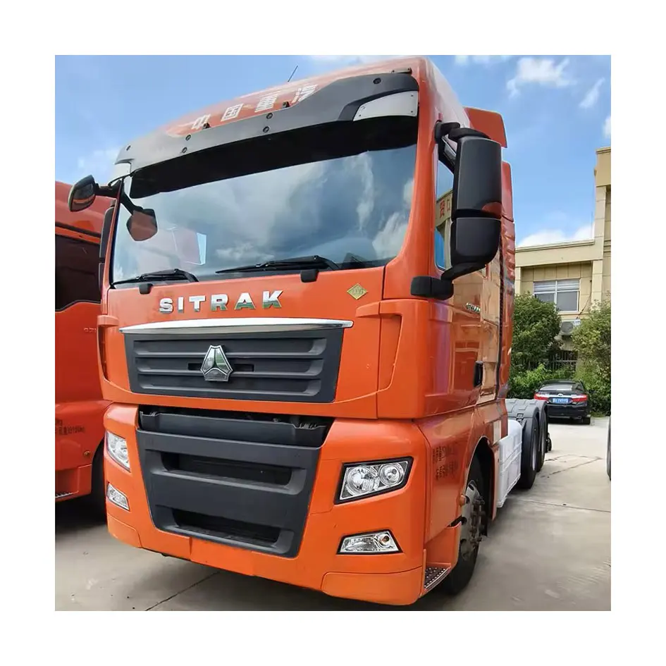 Sinotruk Premium Подержанный трактор SITRAK C7H 440 л.с. 6*4 10-колесный CNG