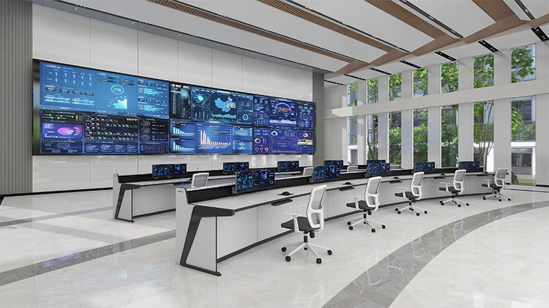 24/7 Support Control Room Furniture - Proactive Support When You Need It Most T2002
