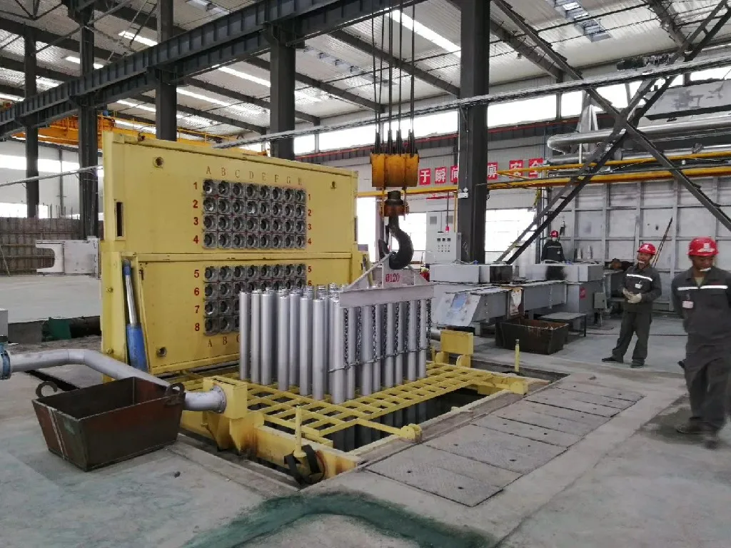 Высокое качество алюминиевых заготовок литье печь