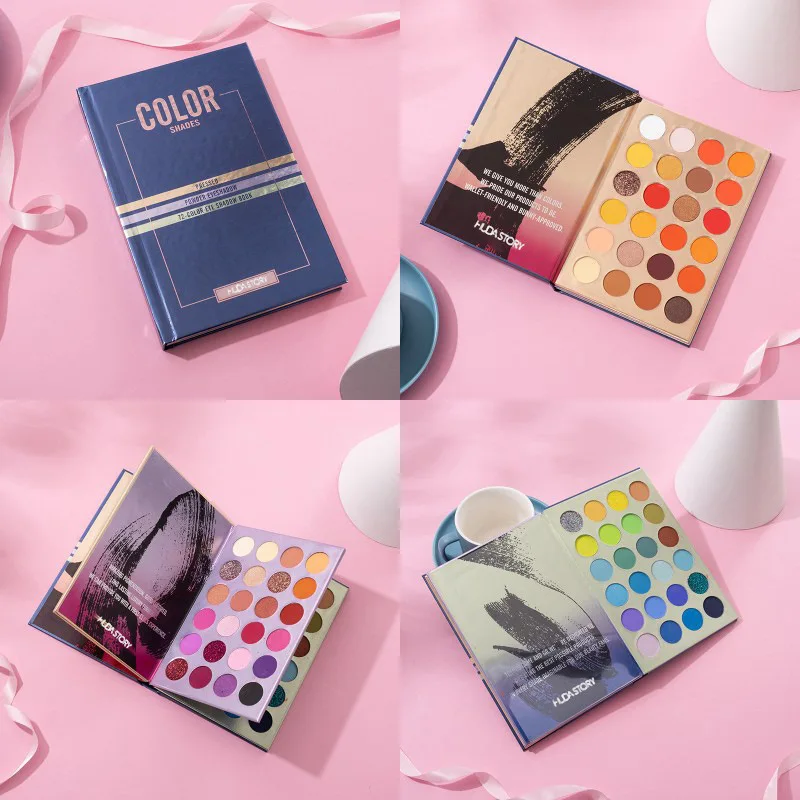 Custom Makeup Packaging High Quality Palette in Stock Eyeshadow Palette New Arrival 72 Colors Waterproof Eye Art Eye shadow