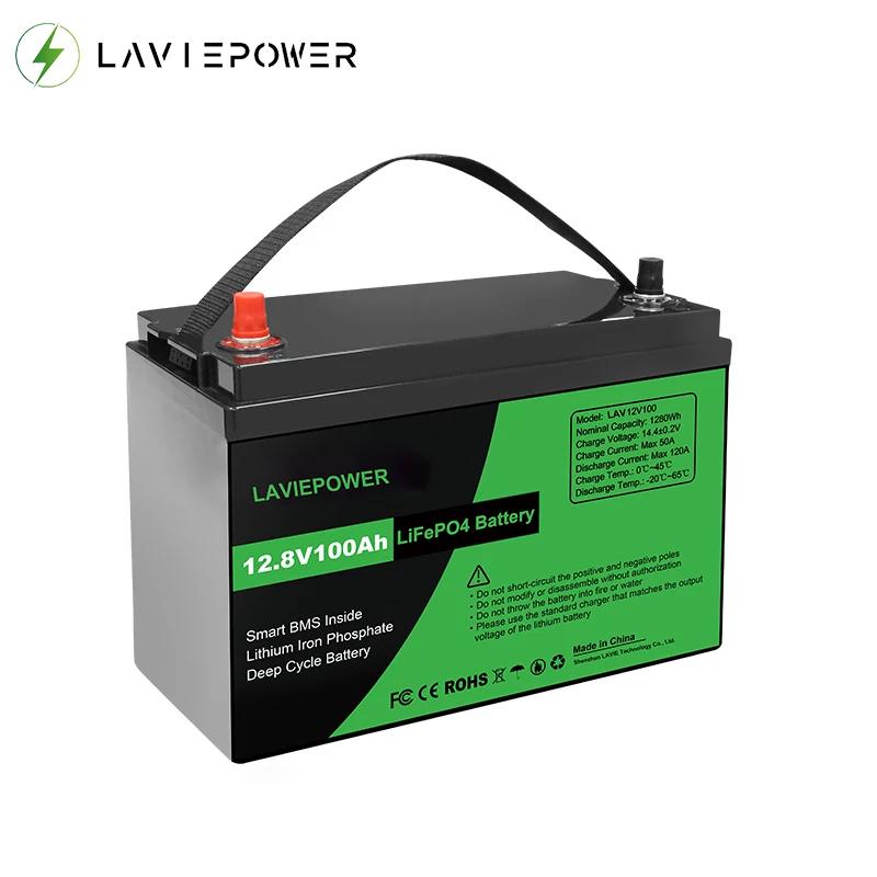 Forklift Car Battery 150Ah 12V 24V Lithium Ion Batteries 75Ah 100Ah 200Ah Deep Cycle LiFePo4 Storage Battery