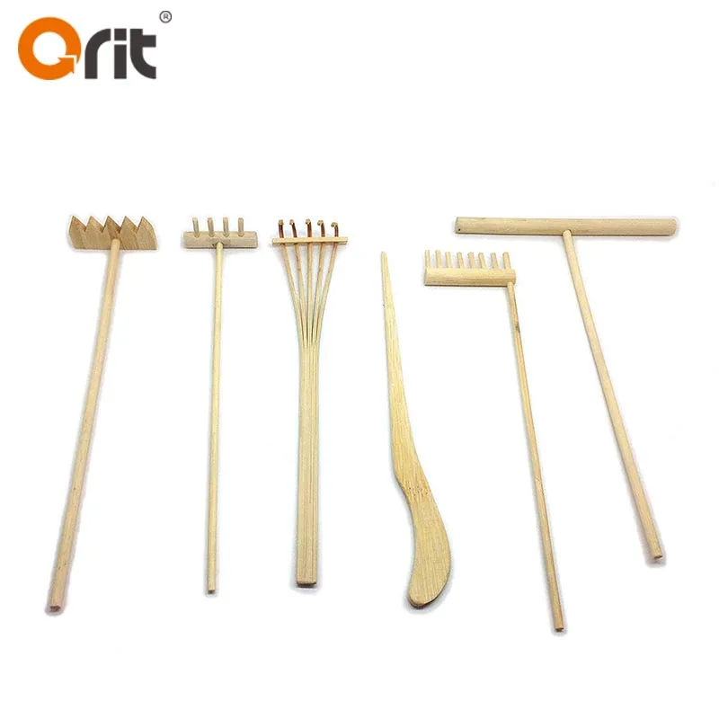 Mini Miniature Garden Tools Zen Garden Rake Set Single Zen Rake 4 Tine