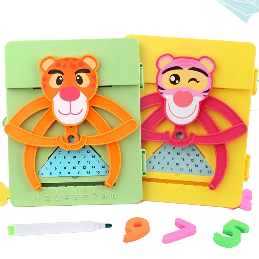 Montessori Learning Educational Kids Manipulative Toys Math Memory multiplication addition game