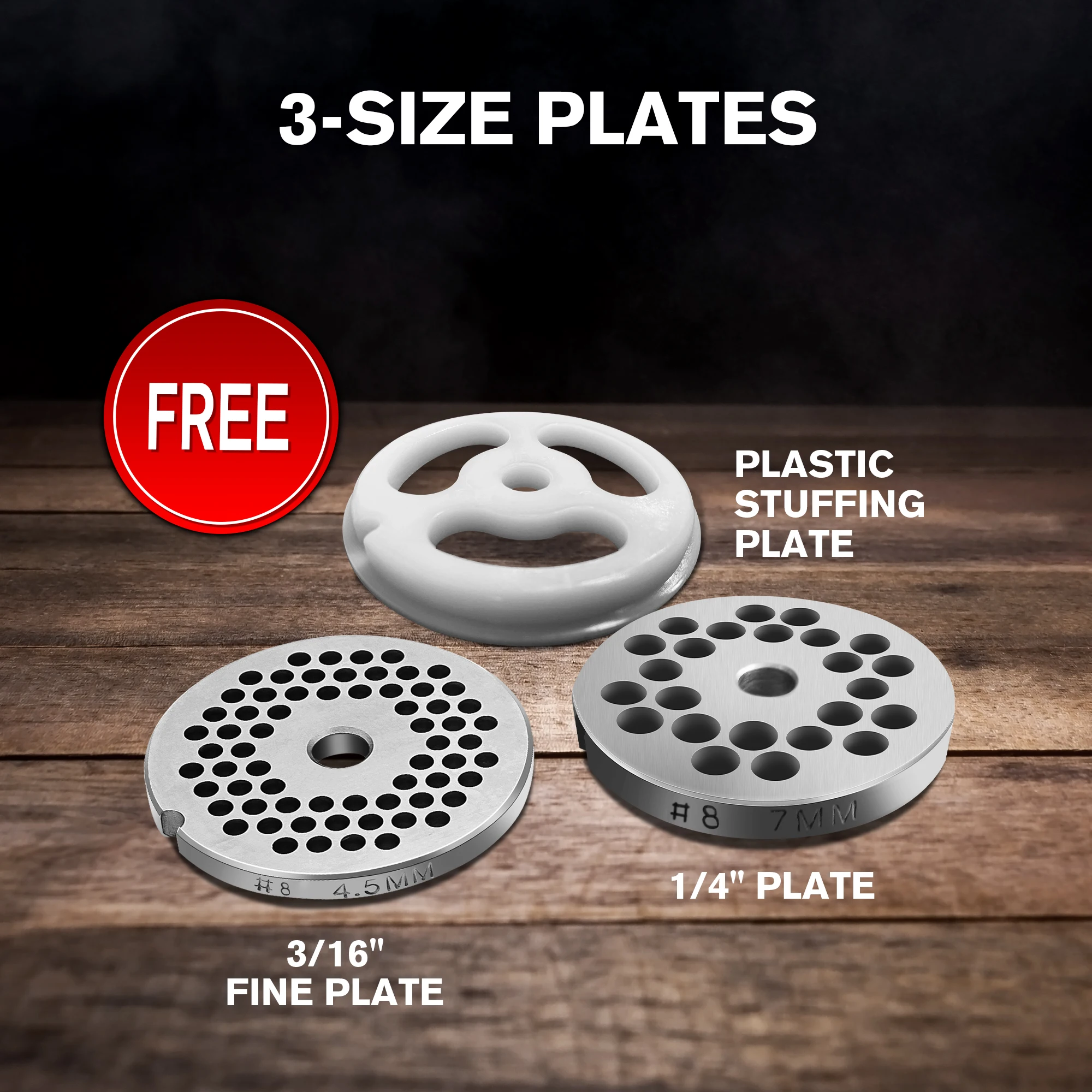 Мясорубка #8, столешница, 575 Вт, прямые продажи с завода, электрические мясорубки из нержавеющей стали, машина для нарезки мяса, мясорубки