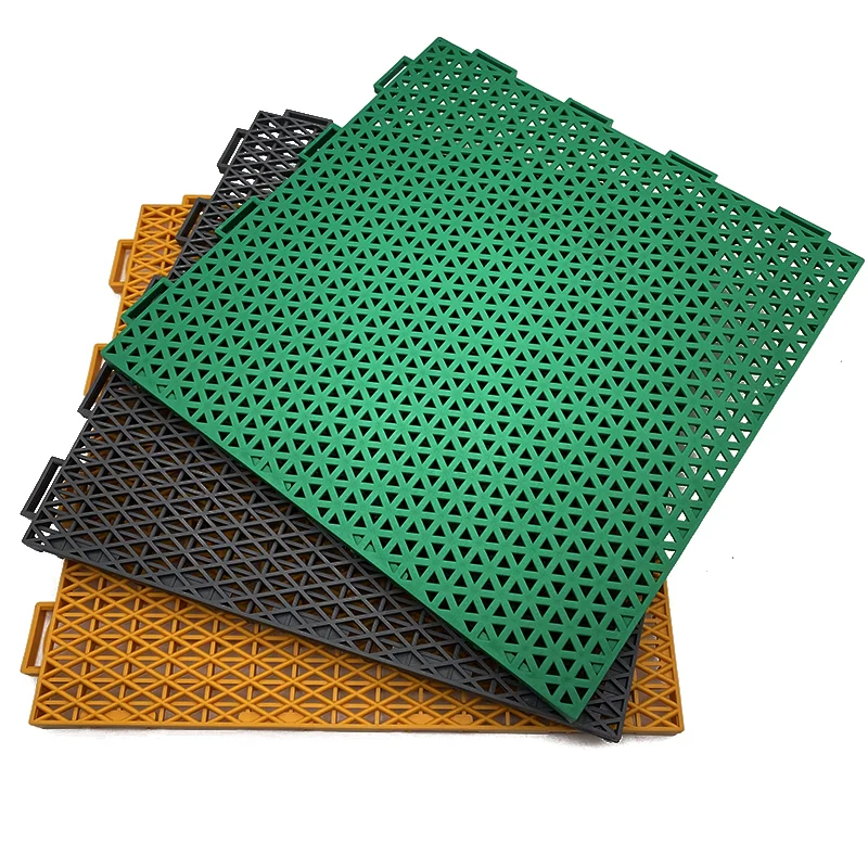 UNI high quality hockey pickle ball court interlocking tiles plastic interlocking court floor