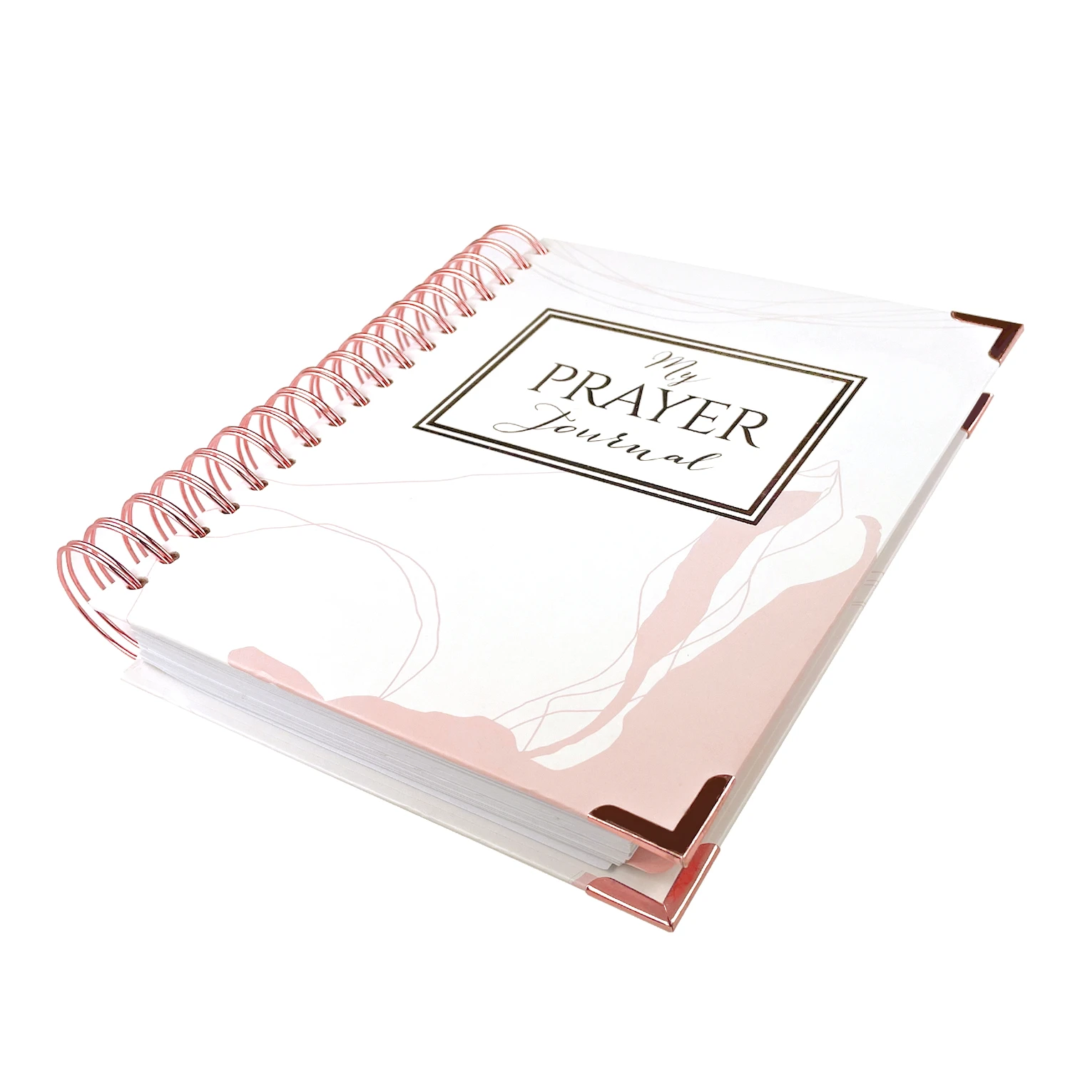 Hardcover Prayer Journal Bible Book Spiral Diary Daily Weekly Monthy Sublimation Manifestation Mindfulness Planner Notebook