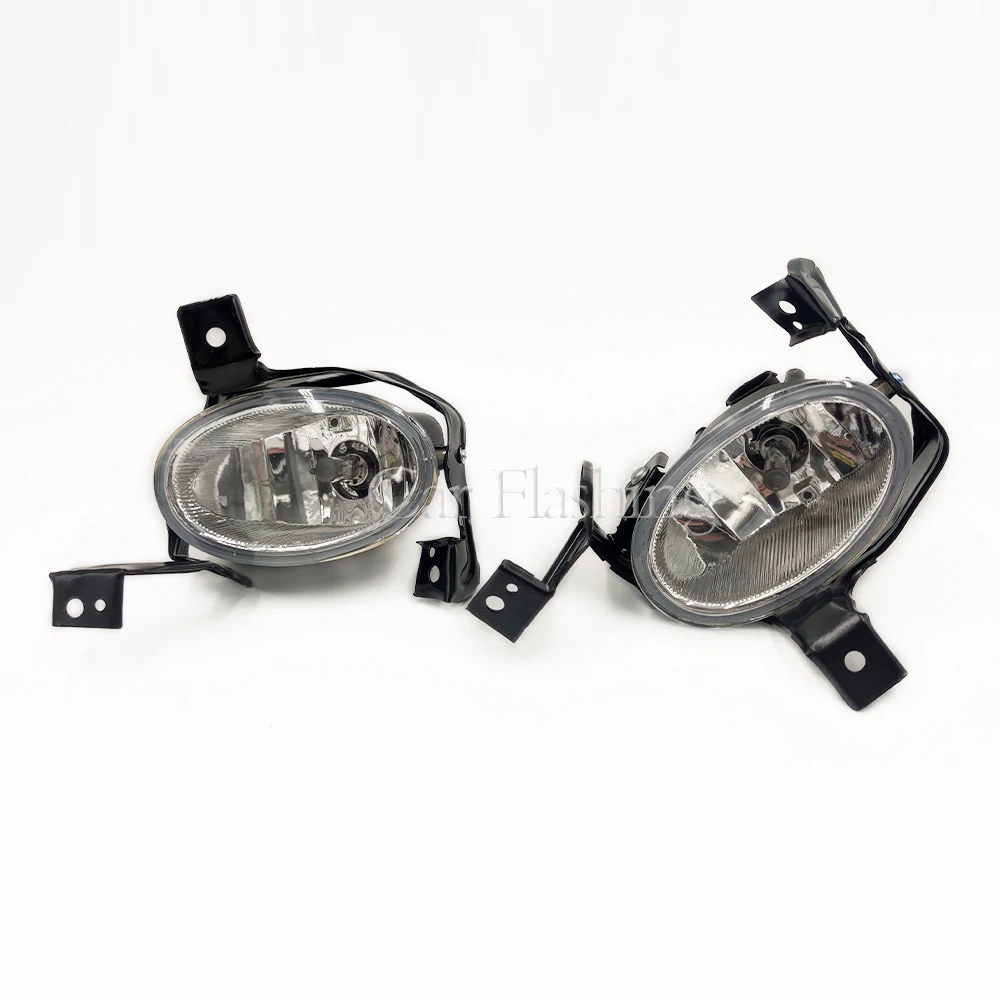 Car Front Bumper Fog Lamp Halogen Fog Light For HONDA CRV CR-V III RE1 RE2 RE4 2010 2011 LED Foglight With Glass Lens